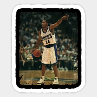 Sugar Ray Allen, During His Time in Milwaukee Sticker